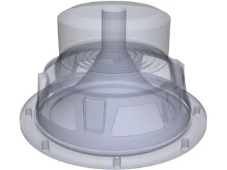 JL Audio 8w3v3 Subwoofer 3D Model preview