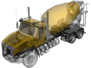 Caterpillar CT660 3D Model preview