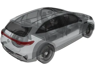 Mercedes-Benz EQC 400 (2020) 3D Model preview