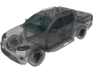 Mercedes-Benz X-Class (2018) 3D Model preview