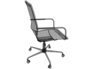 Cadeira Seattle Home Office Chair 3D Model preview