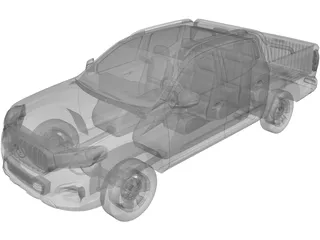 Maxus T60 Double Cab (2017) 3D Model preview