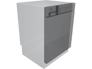Miele Washing Mashine 3D Model preview
