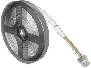 LED Reel 3D Model preview