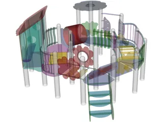 Playground 3D Model preview