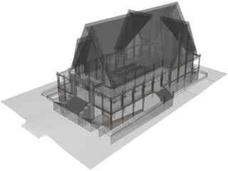 Church 3D Model preview