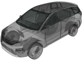 Tata Hexa (2016) 3D Model preview