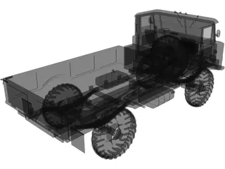GAZ-66 3D Model preview