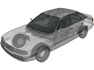 Audi 80 [B4] (1991) 3D Model preview