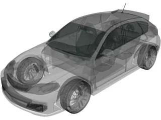 Subaru Impreza WRX Sti (2010) 3D Model preview