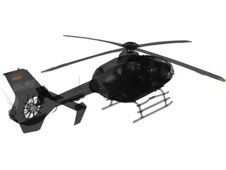 Eurocopter EC-135 3D Model preview