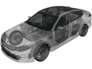Kia K5 MX (2016) 3D Model preview