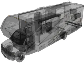 Fleetwood Jamboree Sport (2016) 3D Model preview
