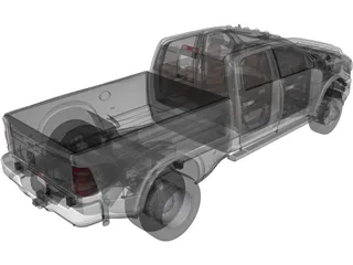 Dodge RAM 3500HD Limited (2020) 3D Model preview