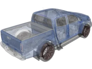 Mercedes-Benz X-Class AMG Concept 3D Model preview