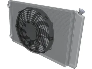 Radiator 3D Model preview