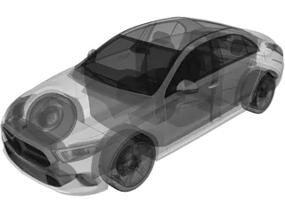 Mercedes-Benz A-Class Sedan  [W177] 3D Model preview