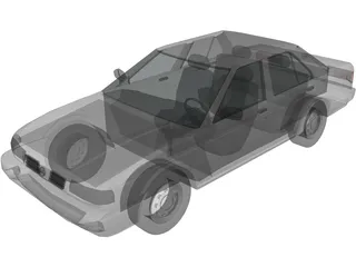 Nissan Tsuru 3D Model preview
