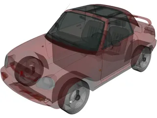 Suzuki X-90 (1996) 3D Model preview