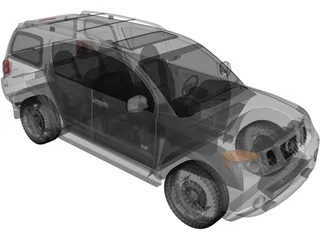 Nissan Armada 3D Model preview