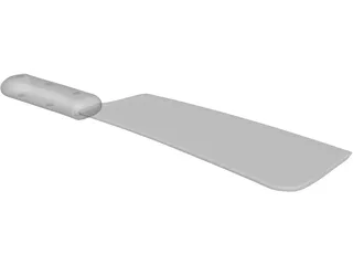 Meat Cleaver 3D Model preview