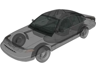 Ford Crown Victoria (1995) 3D Model preview