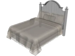 Bed 3D Model preview