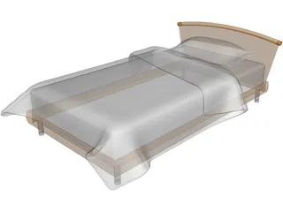Bed 3D Model preview