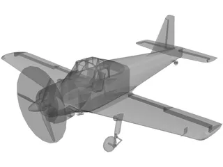 Percival P.56 Provost 3D Model preview