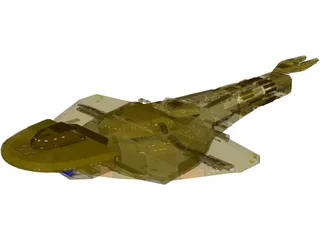 Star Trek Cardassian Angelor 3D Model preview