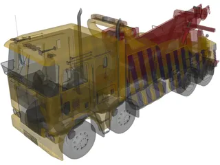 Kenworth Wrecker K100 3D Model preview