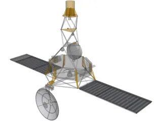 Mariner 2 3D Model preview