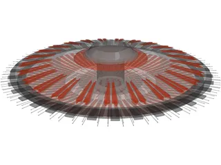 UFO 3D Model preview