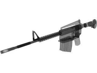 M4A1 Carbine 3D Model preview
