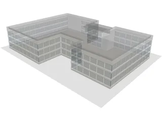 Commercial Center 3D Model preview