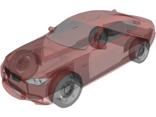 BMW M3 3D Model preview