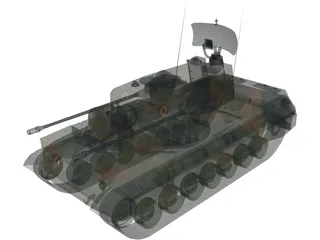 Gepard AA System 3D Model preview