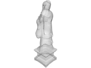 Kongfuzi 3D Model preview