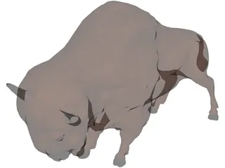 Buffalo 3D Model preview