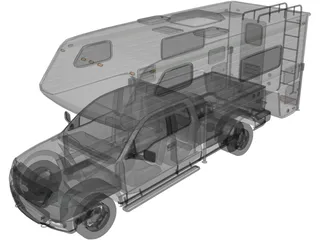 Camper 3D Model preview