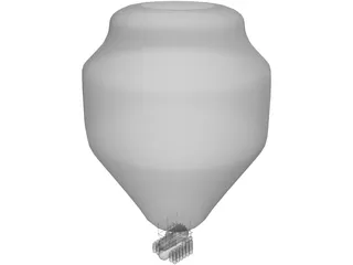 High Altitude Balloon 3D Model preview