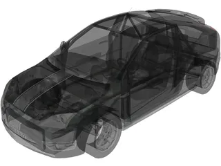 Ford Focus ST (2005) 3D Model preview