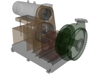 Bomba 3D Model preview