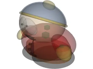 South Park Cartman 3D Model preview