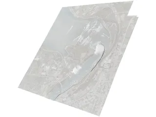 Niagara Falls 3D Model preview