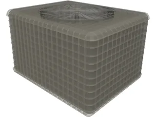 Air Conditioner 3D Model preview