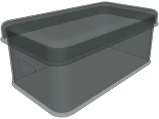 Box 3D Model preview