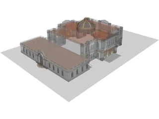 Paraninfo 3D Model preview