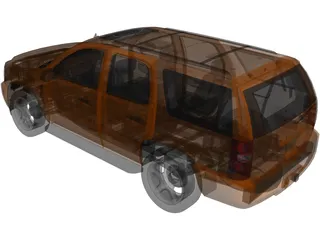 Chevrolet Tahoe (2008) 3D Model preview