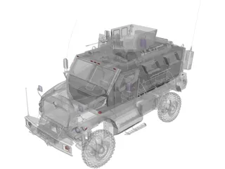 International MaxxPro 3D Model preview